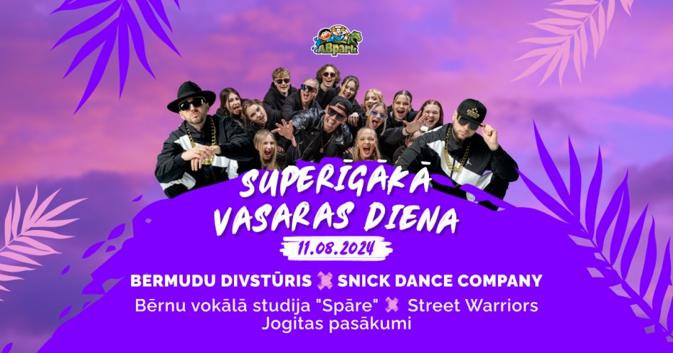 ABpark Superīgākā vasaras diena 11.08.24