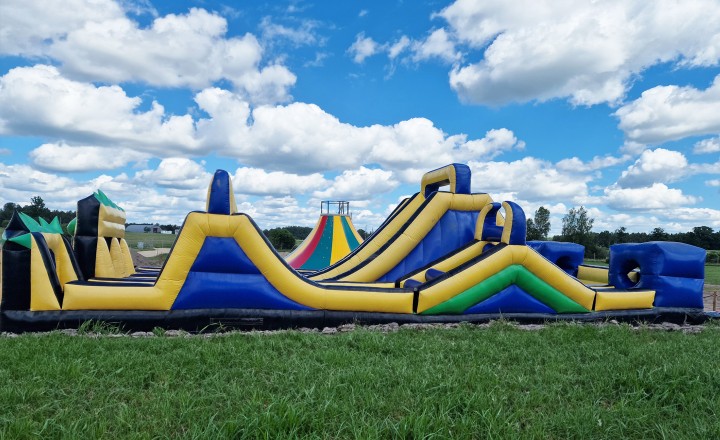 Inflatable attraction Viking Hill